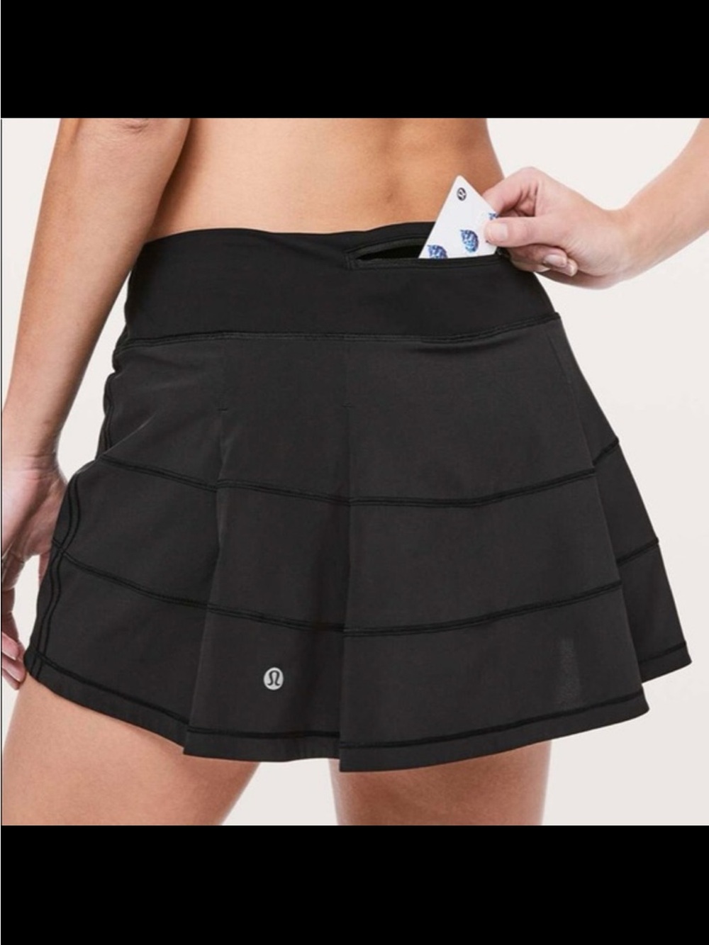 Lululemon Athletica Black Skorts